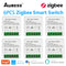 Tuya Zigbee / Wifi MINI Smart Switch 2 Way Control 16A Switch Tuya Smart Home Automation Sensor Works With Alexa Google Home