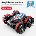 Newest High-tech Remote Control Car 2.4G Amphibious Stunt RC Car Double-sided Tumbling Driving Children&#39;s Electric Toys for Boy