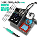 SUGON-A9 Soldering Station Compatible JBC Soldering Iron Tips C210/C245/C115 Handle Lead-free Electronic Welding Rework Station