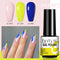 LILYCUTE 3 PCS Gel Nail Polish Set Nude Pink Glitter Sequins Matte Effect Gel Long Lasting Base Top Coat Nail Art Design Hybrid