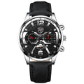 2022 Fashion Mens Stainless Steel Watches Luxury Men Sports Quartz Wrist Watch Male Business Casual Leather Watch reloj hombre