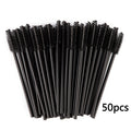 Disposable Crystal Eyelashes Brush Comb 25/50Pcs Eye Lashes Extension Mascara Wands Makeup Professional Makeup Beauty Tool