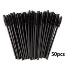 Disposable Crystal Eyelashes Brush Comb 25/50Pcs Eye Lashes Extension Mascara Wands Makeup Professional Makeup Beauty Tool
