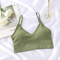Top Women Seamless Bralette Sexy Crop Top Women&#39;s Underwear Seamless Strap Tube Top Sensual Lingerie Woman Beautiful Back Bra