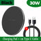 NEW 30W Fast Qi Wireless Charger Pad for iPhone 13 12 11 X Pro Max For Samsung Galaxy S21 S20 S10 S9 S8 Xiaomi Wireless Charging
