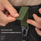 2pcs Tactical Hanging Buckle Molle Nylon Webbing Belt Triangle Buckle Outdoor Climbing Camping Tool Accessory Carabiner Keychain