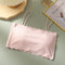 Fashion Women Sling Tube Top Sexy Bra Top Breathable Chest Pad Wearing Underwear Seamless Ice Silk Breast Wrap Lingerie Female