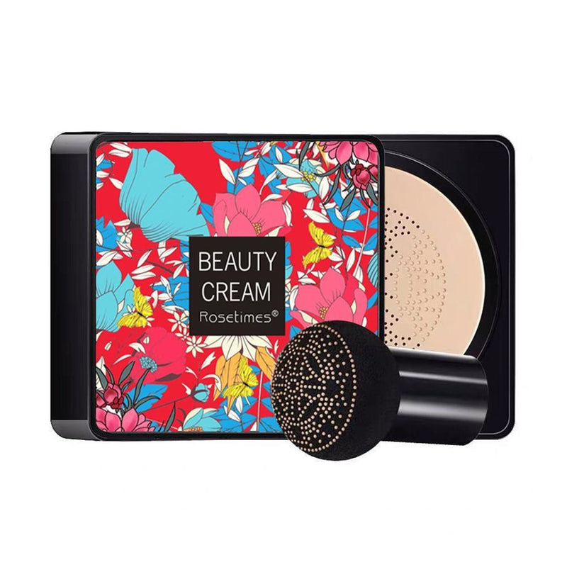 BB Cream Air Cushion Face Foundation Mushroom Head Concealer Whitening Base Makeup Cosmetic Waterproof Brighten Dropshipping