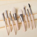 4/6/8Pcs Makeup Brushes Set With Bag Lip Eye Shadow Brush Professional Cosmetic Brushes Kit Travel Mini Makeup Brush beauty tool