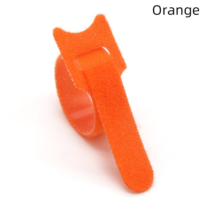 10~100pcs Releasable Cable Ties Plastics Fastening Reusable Cable tie Straps Nylon  Wrap Zip Bundle Bandage Tie