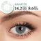 2pcs Yearly Contact Lenses Colored Contacts Beautiful Pupil Natural Contact Lenses for Eyes Color Yearly Cosmetic Contact Lens