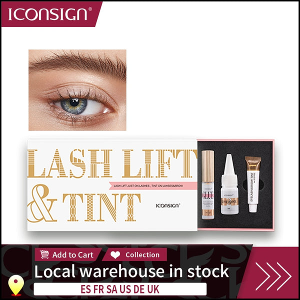 ICONSIGN Lash Lift EyeLash Eyebrow Dye Tint Kit Lashes Perm Set Make Lashes Charming Eyelash Styling Eyebrow Eye Makeup Tools