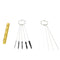Airbrush Tool Dual Action Gravity Feed 0.3mm Nozzle Spray Gun Cake Decorating Brushes For Nail Manicure With Wrench Straw