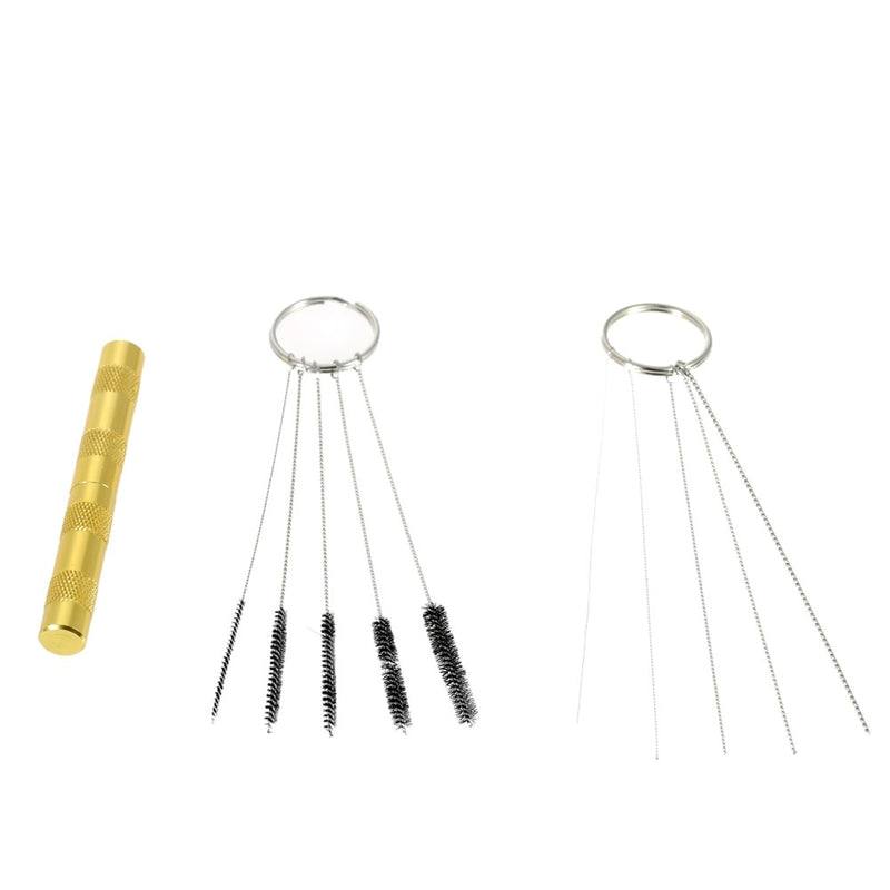 Airbrush Tool Dual Action Gravity Feed 0.3mm Nozzle Spray Gun Cake Decorating Brushes For Nail Manicure With Wrench Straw