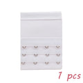 2 Hook Bra Extender For Women&#39;s Elastic Bra Extension Strap Hook Clip Expander Adjustable Belt Buckle Intimates 1/3/4 Pcs