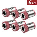 6.35mm Universal Magnetic Ring Alloy Magnetic Ring Screwdriver Bit Anti-corrosion Strong Magnetizer Drill Bit Magnetic Ring Tool
