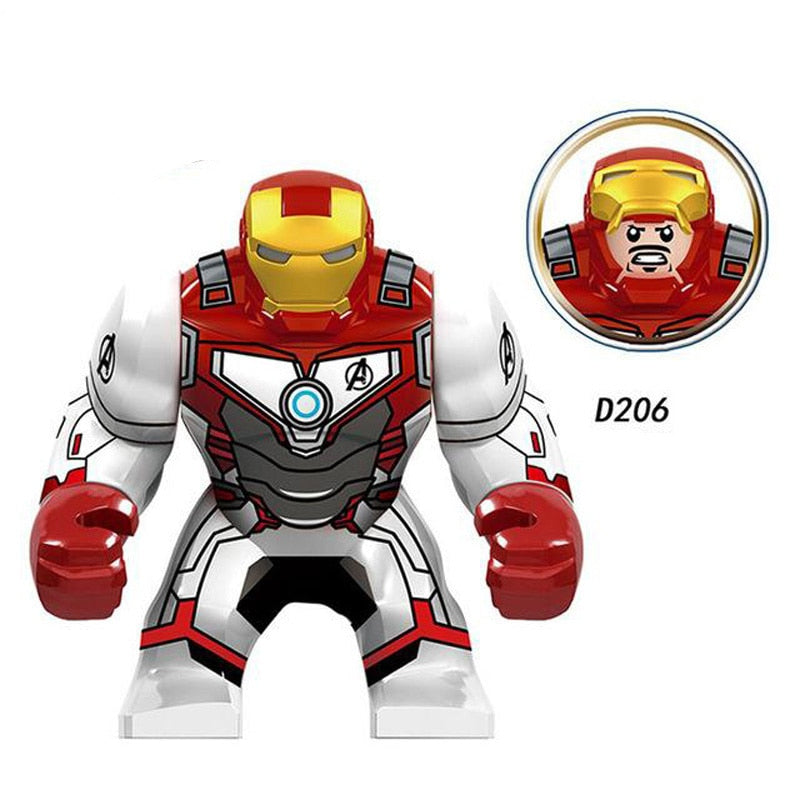 73 Style Disney Anime Figure Wolverine The Thing Spide Building Blocks Rman Thor Toys For Children Boy Girls Christmas Gift