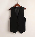 Summer V-Neck Vest Women Thin Loose Waistcoat Single Breasted Sleeveless Blazer Feminino Short Slim Veste Femme Tide XXXL