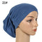 Ramadan Undercap Head Cover for Jewish Instant Jersey Bonnet Hijab Turbans for Women Muslim Fashion Inner Cap Turbante Capelli