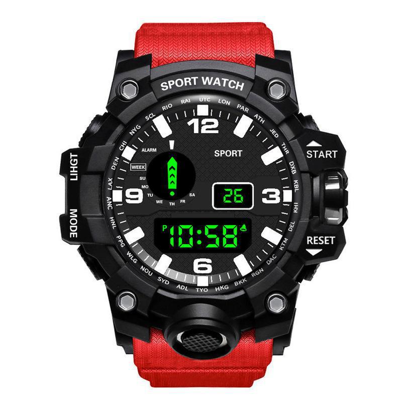Brand Black Digital Watch for Men Women Sports Waterproof Outdoor Chronograph Hand Clock G Infantry Shock Student Wristwatch
