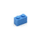 100pcs DIY Building Blocks Thick Figures Bricks 1x2Dots Educational Creative Size Compatible With 3004 Plastic Toys for Children