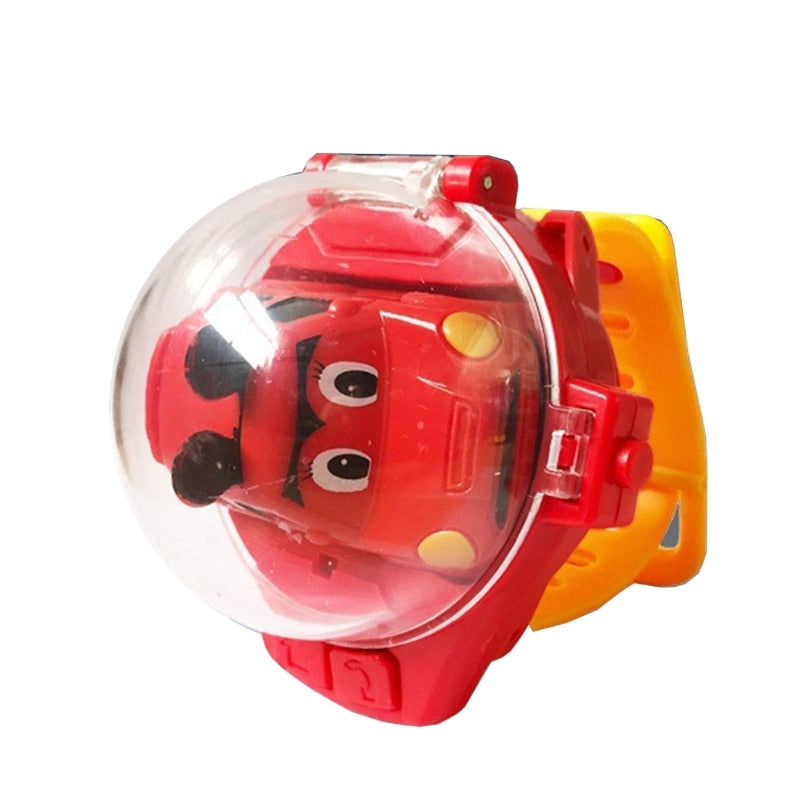 Mini Watch Control Car Cute RC Car Accompany with Your Kids Gift for Boys Kids on Birthday ChristmasWatch RC Car Toy 87HD