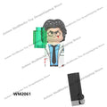 WM6075 WM6101 WM6102 Halloween Horror Movie Building Blocks The Shining Silent Hill Bricks Jack Pyramid mini Action toy Figures