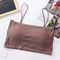 Fashion Women Sling Tube Top Sexy Bra Top Breathable Chest Pad Wearing Underwear Seamless Ice Silk Breast Wrap Lingerie Female