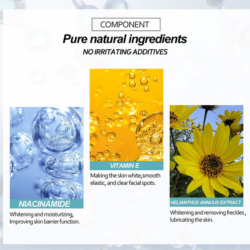 Nicotinamide Whitening Freckle Cream Dark Spot Remover Skin Care Products Moisturizing Brighten Pigment Correction Face Beauty