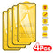 4Pcs Tempered Glass for IPhone 11 14 X XR XS MAX 7 8 Plus Screen Protectors for IPhone 13 Pro Max 12 Mini SE 9D Full Cover Glass