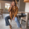 FTLZZ Spring Autumn Faux Leather Jackets Women Loose Casual Coat Female Drop-shoulder Motorcycles Locomotive Outwear With Belt