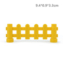 Big Building Blocks Compatible Slide Swing Seesaw Park Playground Series Large Bricks Children Educational Creative Toy Kid Gift