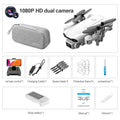 V9 RC Mini Drone 4k Dual Camera HD Wide Angle Camera 1080P WIFI FPV Aerial Photography Helicopter Foldable Quadcopter Dron Toys