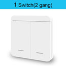 Mini Module WIFI Tuya Smart Light Switch Wall Panel Push Button Switch 433MHZ Wireless Electrical Home Remote Control 220V 10A