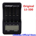 LiitoKala lii-500 LCD 3.7V/1.2V AA/AAA 18650/26650/16340/14500/10440/18500 Battery Charger with screen+12V2A adapter lii500 5V1A