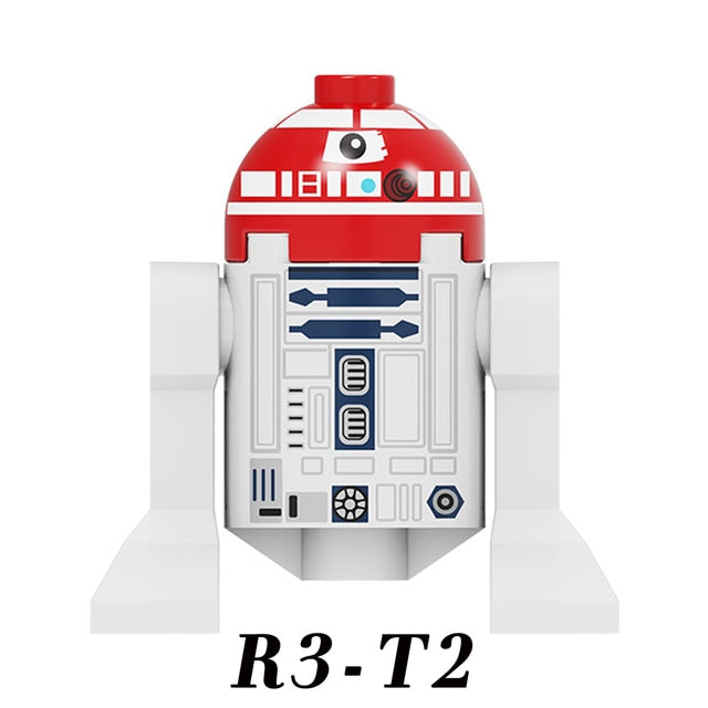 Disney R2-D2 Building Blocks C-3PO General Grievous R4-P17 K-2SO IG88 Battle Buzz Droid Star Bricks Action Figures Christmas Toy