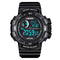 Cool Luminous Men Sport Watch High-end Silicone Strap Military Wrist Watch Led Calendar Waterproof Digital Watch reloj de hombre