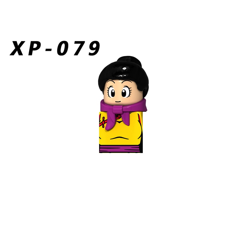 KT1007 KT1009 KT1011 KT1020 KF6142 Dragon Ball Z Goku Vegeta Trunks Kuririn Mini Action toy Figures Kids Assemble dolls Gifts