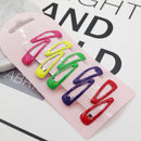 10pcs Snap Hair Clips for Girls Clip Pins BB Hairpins Color Metal Barrettes for Baby Children Women Girls Styling Accessories
