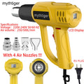 2000W LCD/NO LCD Heat Gun Variable Temperature Advanced Electric Hot Air Gun Power Tool Hair dryer for soldering Thermoregulator