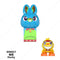 Disney Mini Action Toy Figures Building Blocks Cartoon dolls Toy Story Mickey Mouse Winnie The Pooh Frozen Stitch Donald Duck