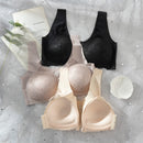 2PCS Sexy Front Closure Bralette Lace Plus Size Bra Push Up Underwear Crop Top M-5XL Seamless Brassiere Female Lingerie