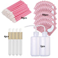 Eyelash Extension Supplies Set Lashes Micro Brush Tape Glue Ring Eye Patches Disposable Mascara Wands Applicator Eyelashes Tool