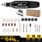 12V Mini  Drill Electric Carving Pen Variable Speed   Drill Rotary Tools Kit Engraver Pen for Grinding Polishing，
