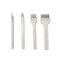 3/4/5/6mm Spacing Punch Tool For Leather Hole Punches Tool Lacing Stitching Sewing DIY Leather Craft Tools 1/2/4/6 Prong