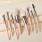 8Pcs Mini Travel Women Makeup Brushes Set Portable Soft Concealer Brush Beauty Foundation Eye Shadow Tool Eyelash Brush With Bag