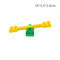 Big Building Blocks Compatible Slide Swing Seesaw Park Playground Series Large Bricks Children Educational Creative Toy Kid Gift