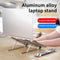 Universal Laptop Stand Portable Foldable Adjustable All Aluminum Alloy Desktop Bracket For Macbook Air Pro Tablet Laptop Holder