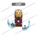 XP193 D009 WM718 Mark suit Disney anime movie figurine dolls mini plastic action toy figures Assemble blocks Christmas gifts