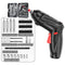 Electric Screwdriver Battery Rechargeable Cordless Screwdriver Powerful Impact Wireless Screwdriver Drill Electric Screw Driver